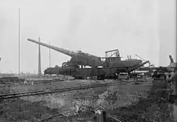 A M1920 on the test range.