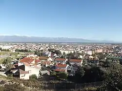 View from the south