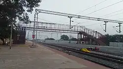 Navipet foot overbridge in construction