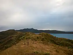 View from the ridge path in southern Naviti.