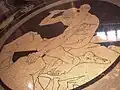 Hildreth Meière. Genius of Earth, floor detail. 1928. Rotunda.