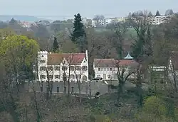 The neogothic Remseck castle
