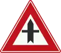 B3: Crossroads with priority