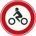 C11: No access for motor cycles