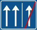 C23-03: Rush-hour lane closed