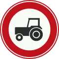 C8: No access for agricultural vehicles.