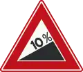 J6: Steep hill upward