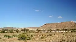 Part of the town of Nelspoort in the Karoo