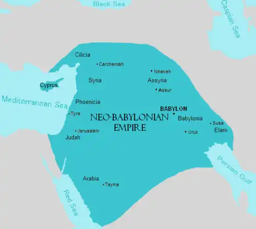 The Neo-Babylonian Empire under Nebuchadnezzar II (r. 605–562 BC) Neo-Babylonian Empire at its greatest territorial extent.
