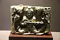 1st-3rd century A.D. Nereus or possibly Triton playing a double chamber lute.