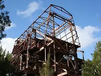 Nettle Creek Tin Dredge at Innot Hot Springs, 2009