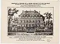 Sales advertisement for the Petit Château(second half 19th century)