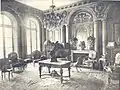 The grand salon in the Petit Château