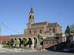 The church in Neuvilly
