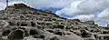 Nevşehir Castle above the underground city discovered in 2015
