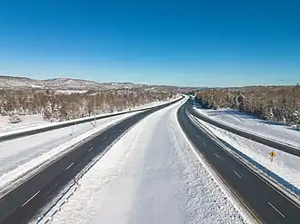 New Brunswick Route 1 in Hampton