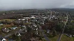 New London, NH, from the northwest