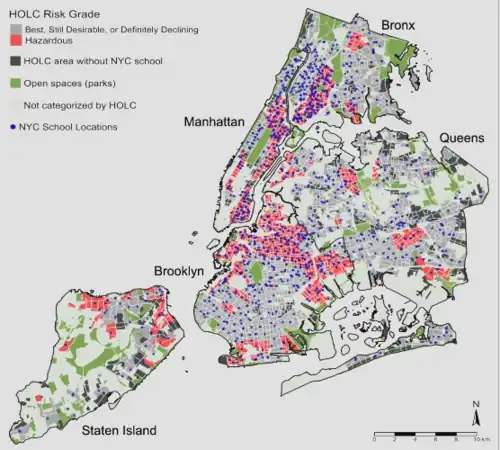 caption="Redlining map of New York"