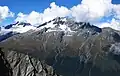 West aspect centred. (Mount Avalanche to left)