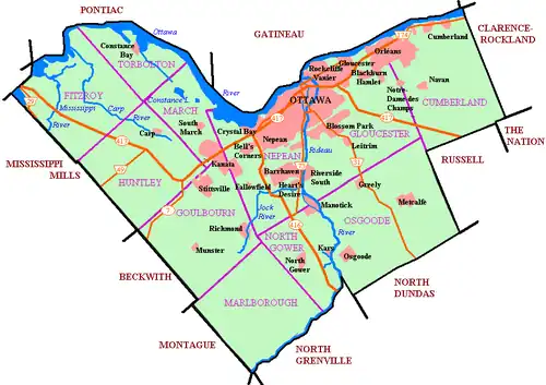 Carson Grove is located in Ottawa