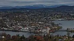 Newport, VT, from the west