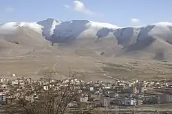 looking toward the countryside from the town of Niğde
