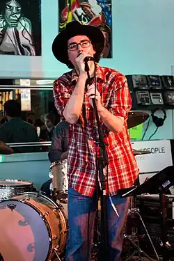 Nicholas Altobelli at Good Records in Dallas, Texas (2013)
