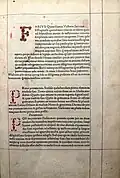 Quintilian's Institutiones oratoriae (Institutio Oratoria) Nicolas Jenson, Venice, 1471