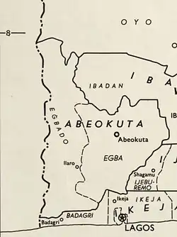 Egba-Egbado land