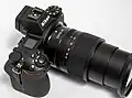 Extended zoom barrel at 70&nbsp;mm, on a Z7