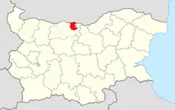 Nikopol Municipality within Bulgaria and Pleven Province.