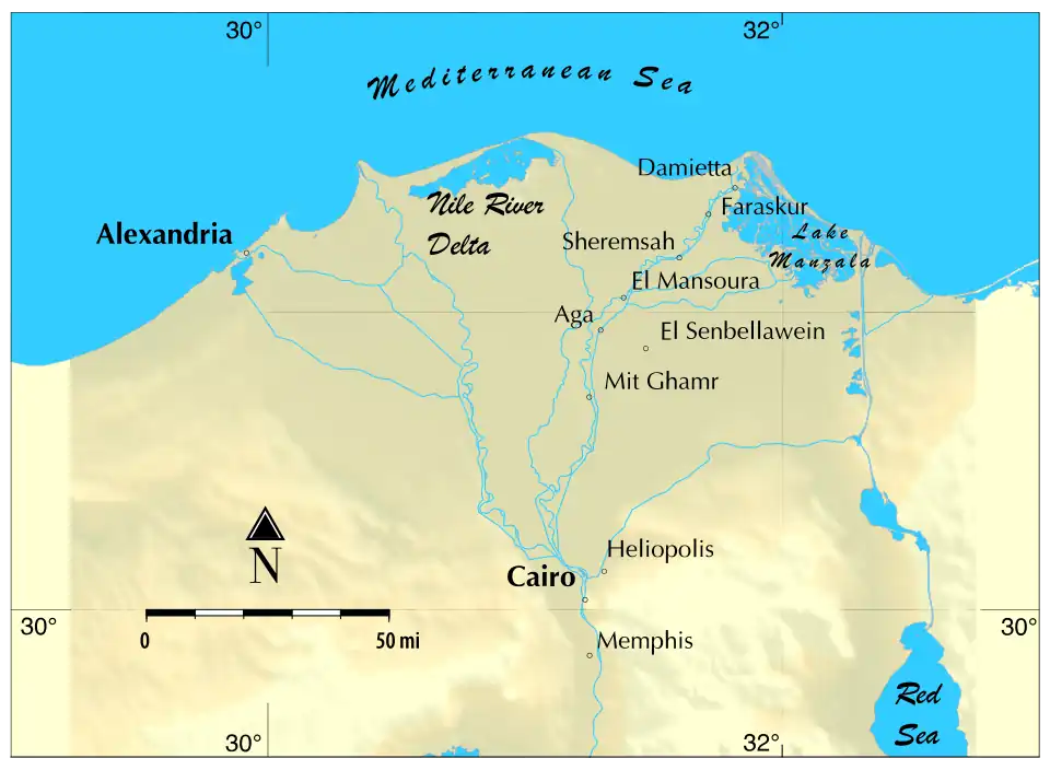 Nile delta