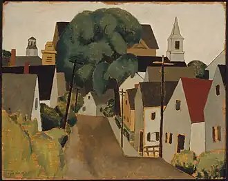 Down the Hill (1924), Museum of Fine Arts, Boston