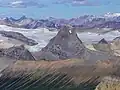 South aspect of Mount Niles viewed from Mount Stephen