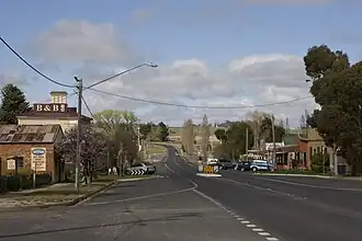 The main street of Nimmitabel, 2010