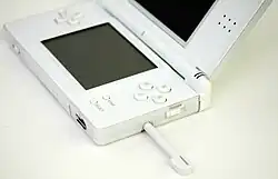 Remodeled stylus and relocated Start and Select buttons, and power switch