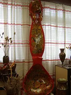 Khokhloma giant spoon