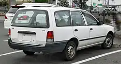 Y10 Nissan AD van rear