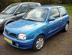 First facelift Nissan Micra (Europe)