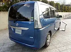 Nissan Serena S-Hybrid (facelift, rear)