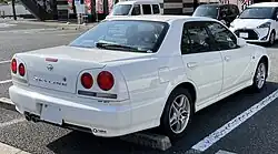 Rear view Skyline 25GT Sedan
