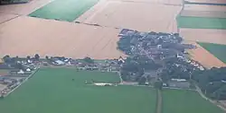 An aerial view of Nivillers