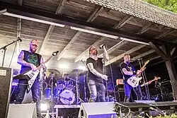 Nocte Obducta performing at Dark Troll Open Air 2022, Germany
