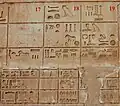 Nomes shown on the White chapel