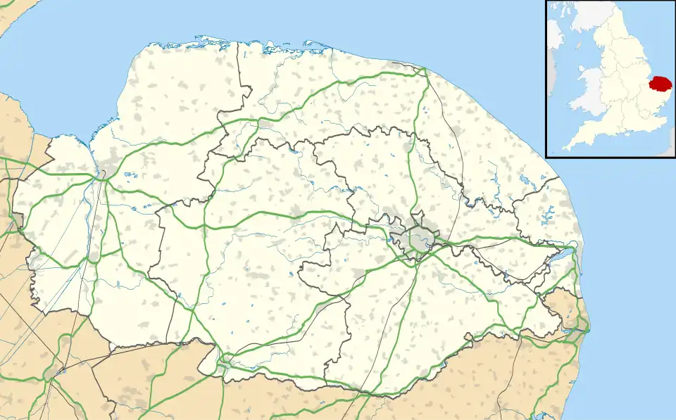 Shouldham is located in Norfolk