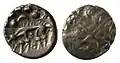 'Norfolk Wolf' debased gold stater from the South Norfolk Hoard