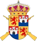 Coat of arms of the Northern Småland Regiment (I 12/Fo 17) 1977–1994.