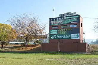 Bunton Park, the home of North Albury Football Club