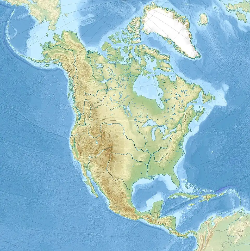 NORAD is located in North America