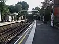 Eastbound platform looking east